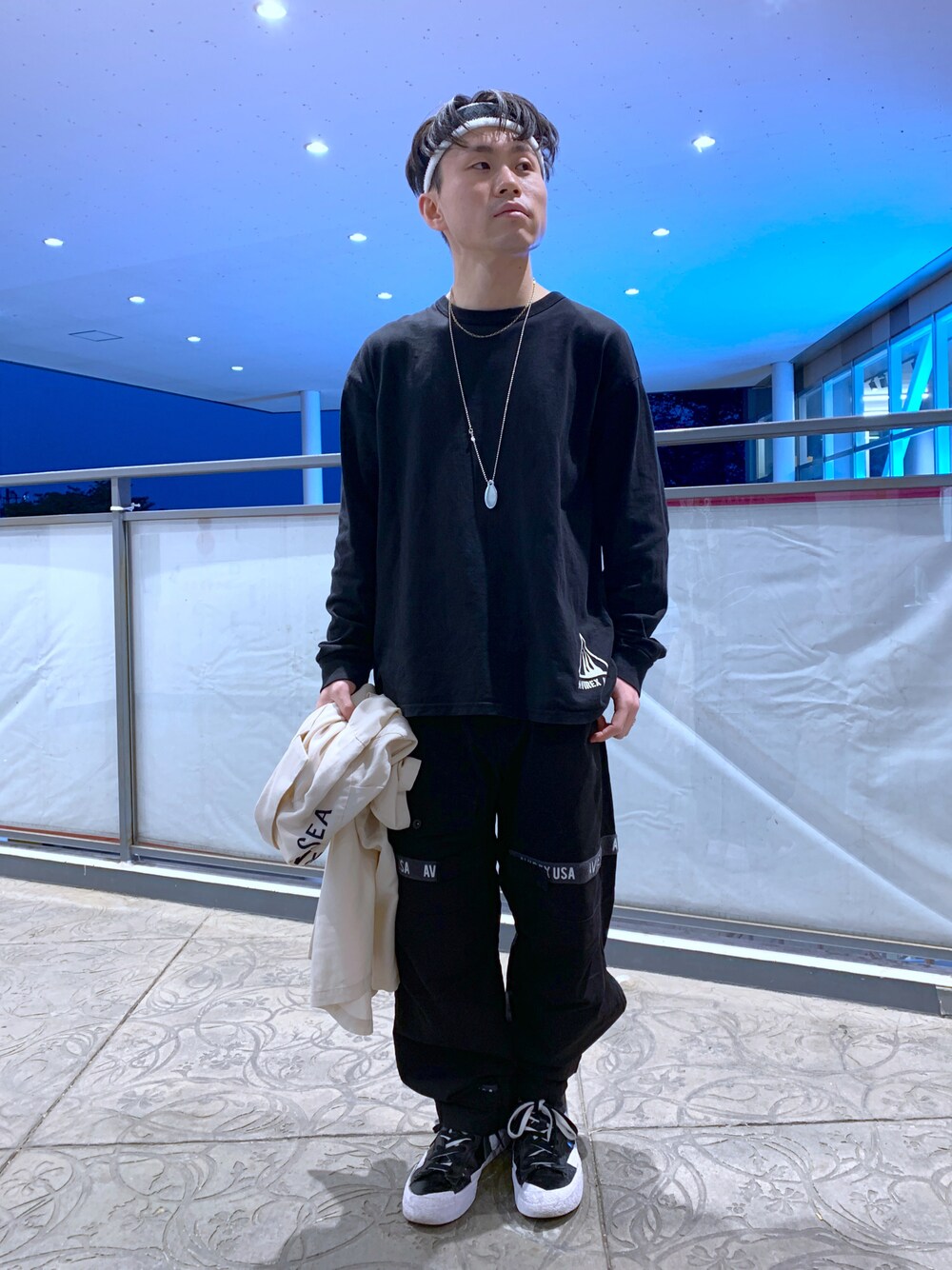 AVIREX【WEB&限定】テーピング アジャスト パンツ　M AVIREX（アヴィレックス）の「【WEB&DEPOT限定】テーピング