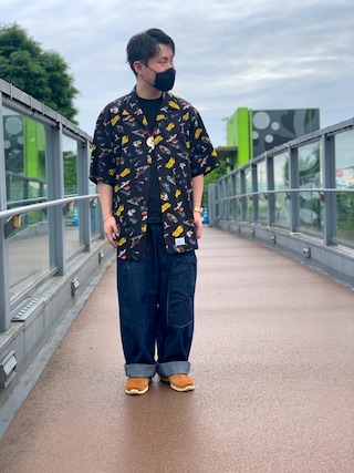 新品タグ付き✨アヴィレックス　タイプブルー　ストレート　デニムパンツ AVIREX（アヴィレックス）の「【TYPE BLUE】 デニム デッキ