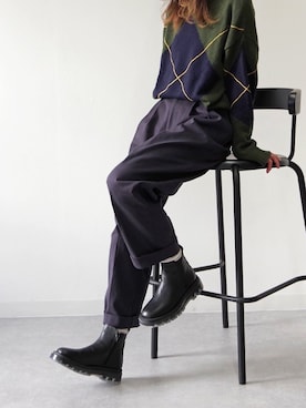 「BUENO（ブエノ）のアイテム」を使った、EMC リテール事業部さん（レディース・168cm）の冬コーディネート