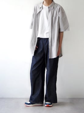 「スニーカー男子」｜EMC リテール事業部さん（メンズ・178cm）の夏コーディネート