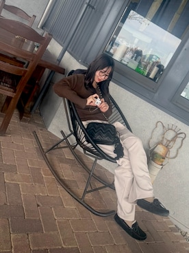 「classicalelf（クラシカルエルフ）のアイテム（パンツ）」を使った、kaotanさん（レディース・158cm）の春コーディネート