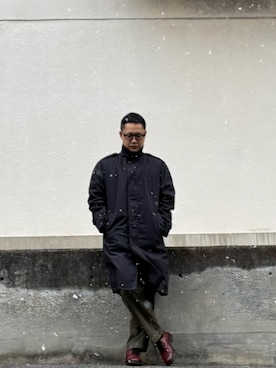 「JOSEPH CHEANEY&SONS（ジョセフチーニーアンドサンズ）のアイテム」を使った、としかつさん（メンズ・171cm）の冬コーディネート