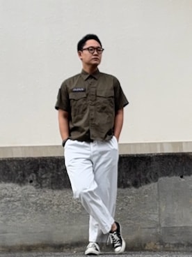 「WAIPER.inc（ワイパーインク）のアイテム」を使った、としかつさん（メンズ・171cm）の春コーディネート