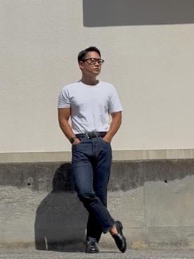 「ALDEN（オールデン）のアイテム（ローファー）」を使った、としかつさん（メンズ・171cm）の秋コーディネート