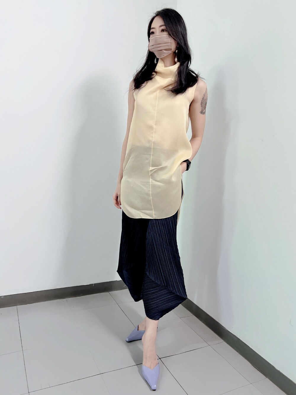 新品未使用　Ameri♡ LITTLE SQUARE TOE MULE♡ Ameri（アメリ）の「LITTLE SQUARE TOE MULE（パンプス）」 - WEAR