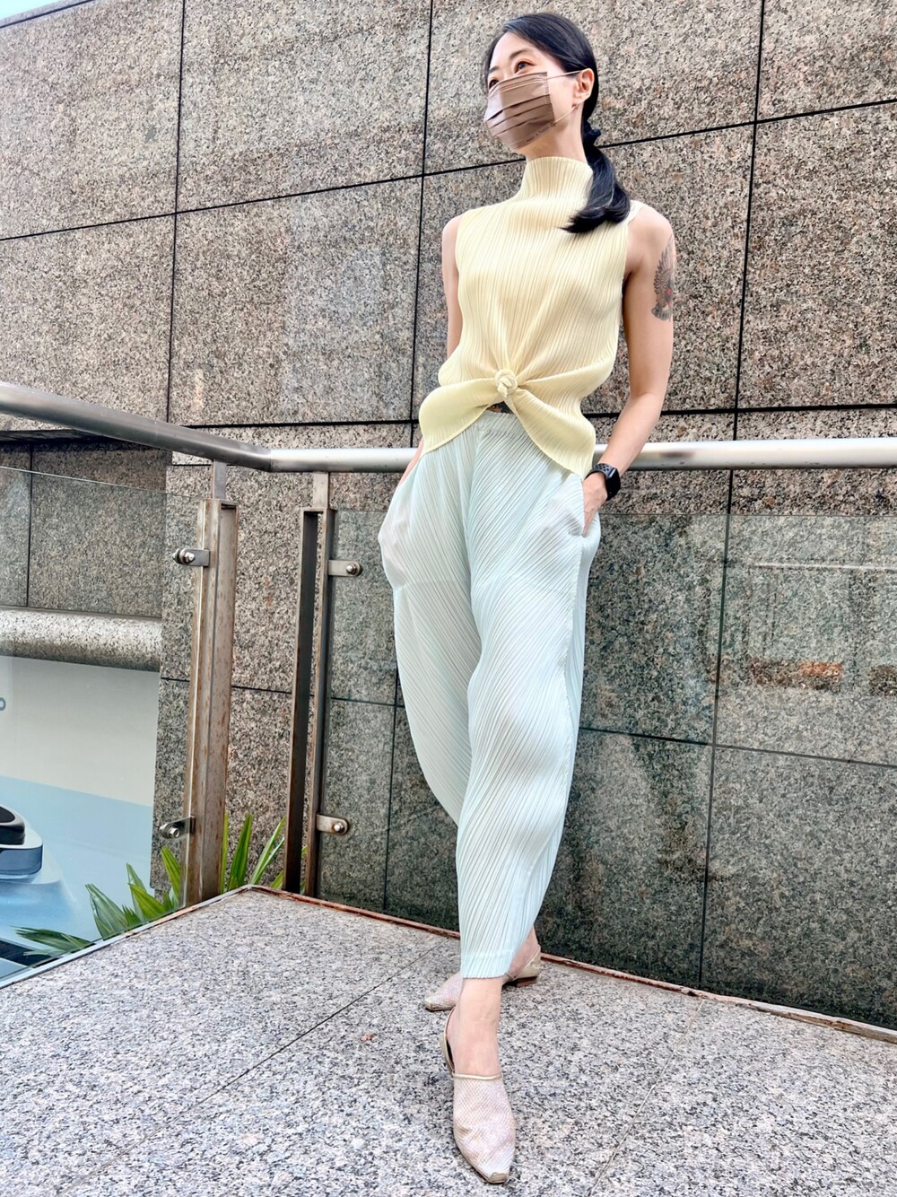 専用♡AMERI CONSTRUCTIVE HEEL BABOUCHE AMERI】 CONSTRUCTIVE HEEL BABOUCHE