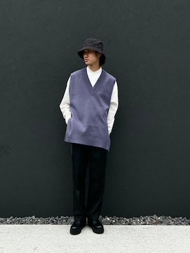 小田十夢さん(メンズ・178cm)の秋コーディネート