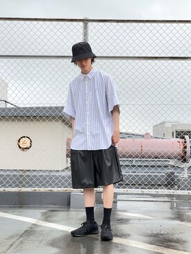 小田十夢さん（メンズ・178cm）の夏コーディネート