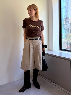 Yoshida Aoiさん(レディース・155cm)の夏コーディネート