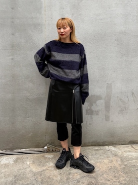 「WHIMSIC（ウィムジック）のアイテム」を使った、Yoshida Aoiさん（レディース・155cm）の夏コーディネート