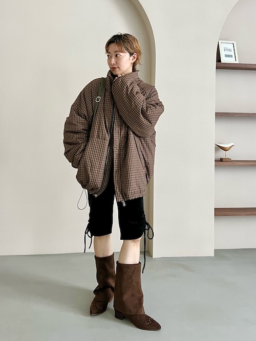 大阪の販売店 ☆新品・完売品☆Kastaneチェック中綿リバーシブル