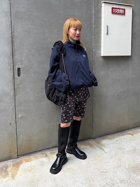 「WHIMSIC（ウィムジック）のアイテム」を使った、Yoshida Aoiさん（レディース・155cm）の夏コーディネート