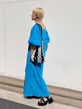 Yoshida Aoiさん（レディース・155cm）の夏コーディネート