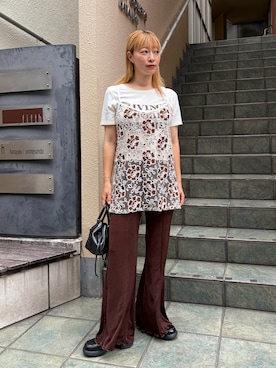 Yoshida Aoiさん(レディース・155cm)の夏コーディネート