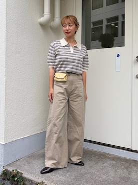Yoshida Aoiさん(レディース・155cm)の夏コーディネート