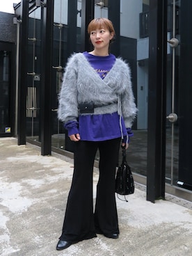 「アイテム（バッグ）」を使った、Yoshida Aoiさん（レディース・155cm・30代）の秋コーディネート