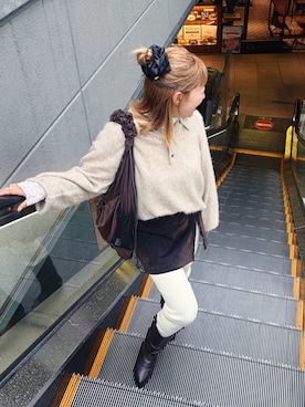 Yoshida Aoiさん(レディース・155cm)の秋コーディネート