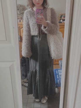 「アイテム（バレエシューズ）」を使った、Misakiさん（レディース・160cm・30代）の秋コーディネート