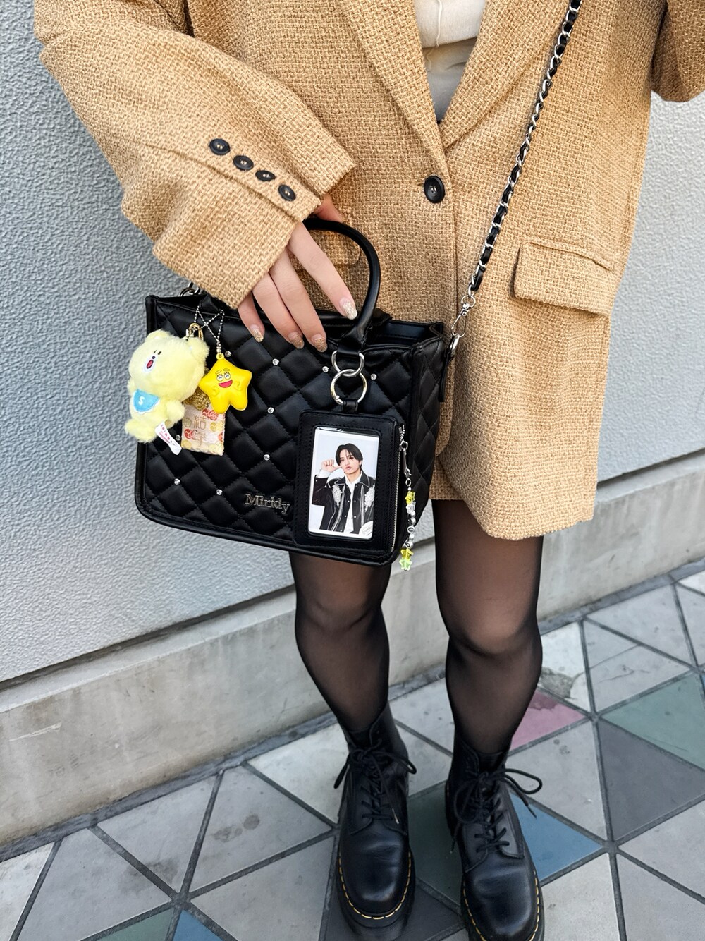 mideal（マイディール）の「tweed over jacket / ツイードオーバー