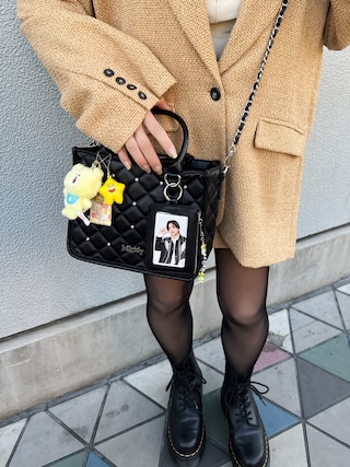 mideal（マイディール）の「tweed over jacket / ツイードオーバー