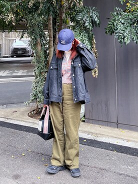 kasumiさん（レディース・163cm）の春コーディネート