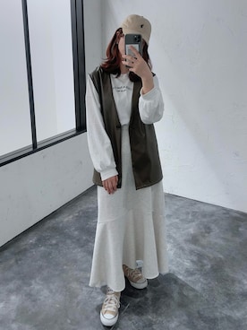 kasumiさん(レディース・163cm)の春コーディネート