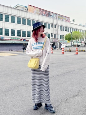 kasumiさん（レディース・163cm）の春コーディネート