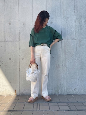 kasumiさん（レディース・163cm）の夏コーディネート