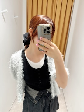 「アイテム（タンクトップ）」を使った、kasumiさん（レディース・163cm・30代）の夏コーディネート