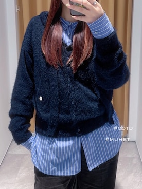 「Perushu（ペルーシュ）のアイテム」を使った、kasumiさん（レディース・163cm）の冬コーディネート