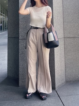 kasumiさん（レディース・163cm）の夏コーディネート