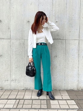 「アイテム（その他）」を使った、kasumiさん（レディース・163cm・30代）の夏コーディネート