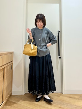 「かぐれ」｜くずみさん（レディース・159cm）の秋コーディネート