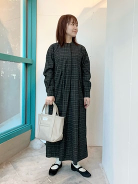 くずみさん（レディース・159cm・40代）の秋コーディネート