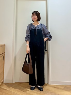 「URBAN RESEARCH DOORS(アーバンリサーチドアーズ)のアイテム(ネックレス)」を使った、くずみさん(レディース・159cm)の秋コーディネート