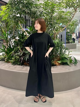「かぐれ（カグレ）のアイテム」を使った、くずみさん（レディース・159cm）の夏コーディネート