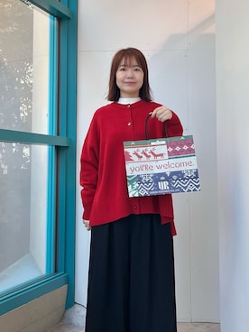 「アイテム（カーディガン/ボレロ）」を使った、くずみさん（レディース・159cm・40代）の秋コーディネート