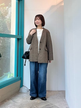 くずみさん(レディース・159cm)の秋コーディネート