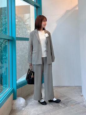 くずみさん(レディース・159cm)の冬コーディネート