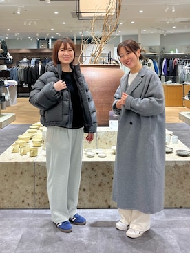 「アイテム（その他アウター）」を使った、くずみさん（レディース・159cm・40代）の秋コーディネート