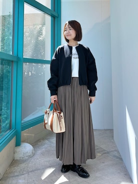 くずみさん（レディース・159cm）の秋コーディネート