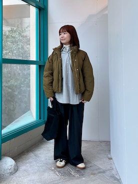 くずみさん（レディース・159cm）の冬コーディネート