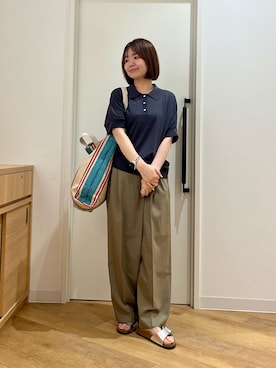 くずみさん（レディース・159cm・50代）の夏コーディネート