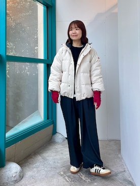 「アイテム（その他アウター）」を使った、くずみさん（レディース・159cm・40代）の秋コーディネート