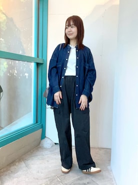 くずみさん（レディース・159cm・40代）の秋コーディネート