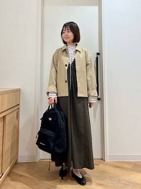 「URBAN RESEARCH DOORS（アーバンリサーチドアーズ）のアイテム（Tシャツ/カットソー）」を使った、くずみさん（レディース・159cm）の秋コーディネート