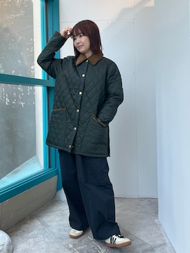 「アイテム（テーラードジャケット）」を使った、くずみさん（レディース・159cm・40代）の秋コーディネート