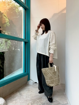 「URBAN RESEARCH DOORS（アーバンリサーチドアーズ）のアイテム（シューズ）」を使った、くずみさん（レディース・159cm）の秋コーディネート