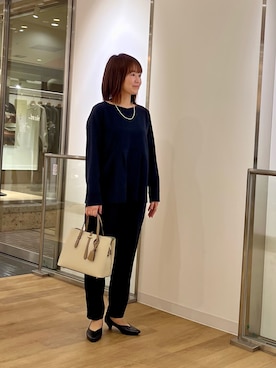 くずみさん（レディース・159cm）の冬コーディネート