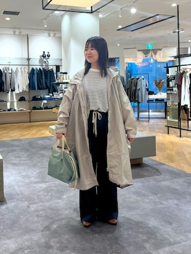 「URBAN RESEARCH DOORS（アーバンリサーチドアーズ）のアイテム（シューズ）」を使った、くずみさん（レディース・159cm）の秋コーディネート